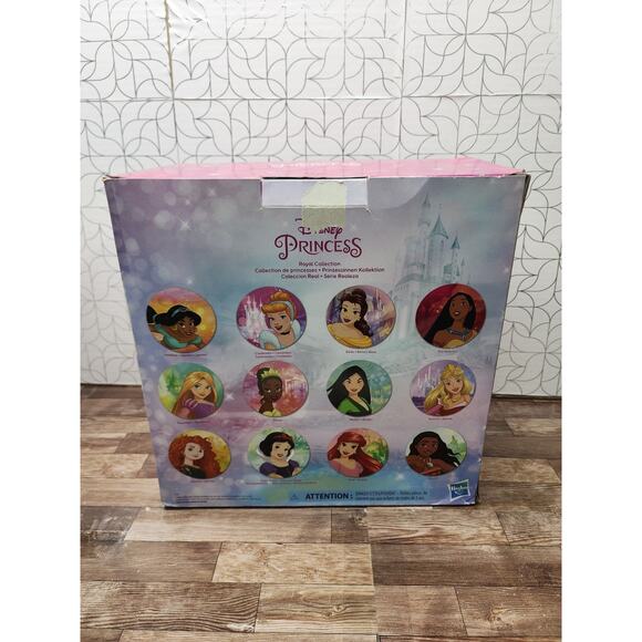 Disney Princess Royal Collection Set of 12 Shimmer Dolls Jasmine Rapunzel Ariel - Picture 3 of 7